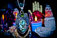 ** SHAPESHIFTING DJINNYA ** Metamorphosis Djinn Genie Amulet ~ Morph Into Any Object of Being ~ Sacred Shaman Casting! 925 Silver! * RARE Occult POWER! $