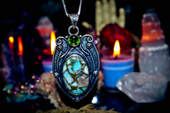 ** SHAPESHIFTING DJINNYA ** Metamorphosis Djinn Genie Amulet ~ Morph Into Any Object of Being ~ Sacred Shaman Casting! 925 Silver! * RARE Occult POWER! $