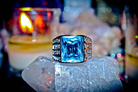 ELORIA Wealth Ring! Occult Ancient Wealth Power Healing Vision Quest Magick Talisman of Occult Treasures & Wealth! Illuminati Protection ANGEL DJINN of Sacred Light God of Success 3rd Eye Genie Magick! ALL Wishes Come True!