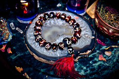 GOOD LUCK WEALTH & ABUNDANCE Hoodoo Witch Doctor Haunted Haitian Hoodoo POWERFUL Spell Money Witchcraft Bracelet!