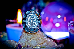 HOLY GUARDIAN ANGEL Haunted Healing Saint Ring
