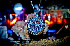 HEKATE Goddess Djinnya Elite Wealth Elorian 3rd Eye Psychic Amulet of Ancient Power! Genie of Granted Wishes! Conjure Raw Energy, Sacred Blessings, Good Luck! Sterling Silver!