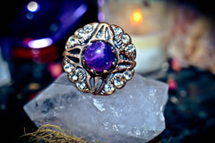 PAGAN GODDESS Ring Youth, Beauty, Love & Wealth! Haunted Djinn of Wishes! Have all you Desire! GOOD FORTUNE, Luck & Money! Haunted Gypsy Spell Talisman!