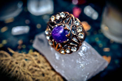 PAGAN GODDESS Ring Youth, Beauty, Love & Wealth! Haunted Djinn of Wishes! Have all you Desire! GOOD FORTUNE, Luck & Money! Haunted Gypsy Spell Talisman!