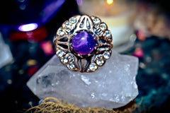 PAGAN GODDESS Ring Youth, Beauty, Love & Wealth! Haunted Djinn of Wishes! Have all you Desire! GOOD FORTUNE, Luck & Money! Haunted Gypsy Spell Talisman!