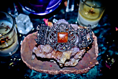 MORRIGAN Celtic Irish Pagan Goddess DRUID Bracelet Phantom Queen! $$$ Ancient Magick & Rituals! ** MYSTIC Spirit Portal of WISHES, Healing, Fortune, Victory! ** SUCCESS! ** $$