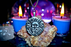 GREEN MAN Celtic Folklore Druid Alchemy Pagan Magick Haunted Gypsy Witch Talisman Amulet of Wishes, Immortality, Longevity, Rejuvenation! Ancient Deity of Prosperity & Transformation!