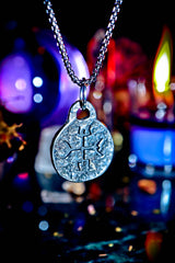 Haunted Viking Rune Norse God Genie Warlock Talisman Amulet of Power, Strength, Wisdom, Wealth, Intellect & Enlightenment! Ancient Pagan Genuis IQ Occult Magick Pendant Necklace!