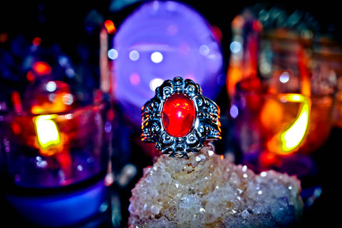 SANGUINE VAMPIRE Haunted Spirit Ring of Eternal Wealth and IMMORTALITY! Talisman of ULTIMATE Witchcraft spells Money & Luck Riches! Vampire Djinn!
