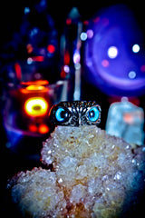 BOHEMIAN OWL Totem Djinn Ancient Illuminati Occult Secret Society Ring of Hidden Truths & Wealth ~ Speak To Animals, Communicate with Dead, Discover Past Lives!