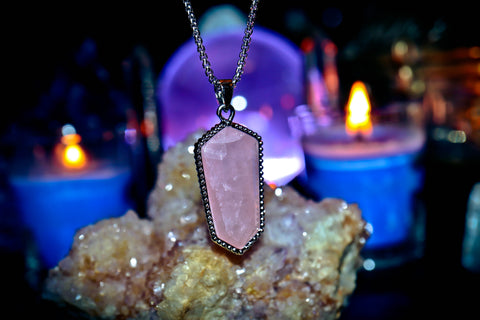 ULTIMATE TRUE BEAUTY Rose Quartz Amulet Perfect Figure Enchanted Spell Weight Loss Haunted Alchemy Magic Spell! WHITE MAGICK! Sacred Blessed Amulet!