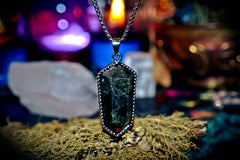 MEGA MONEY Wealth Attraction Haunted Amulet of Ultimate Wealth! Gain Wisdom, Wishes, Material Blessings & Financial Protection! Labradorite Gemstone Amulet!