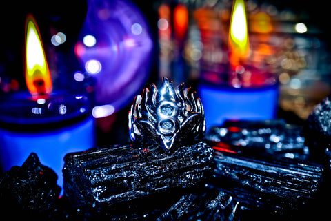 Haunted Gematria Djinn Ring of Infinite Magick & Limitless Abundance! Spiritual Strength, Higher Intellect, Manifestation, Good Luck & Fortune!