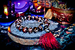 GOOD LUCK WEALTH & ABUNDANCE Hoodoo Witch Doctor Haunted Haitian Hoodoo POWERFUL Spell Money Witchcraft Bracelet!