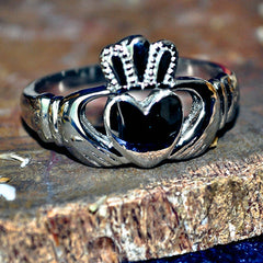 CLADDAGH IRISH GOOD LUCK Ancient Pagan Wealth and Abundance and Love Spell Ring of Success, Love, Money, Beauty! White Light Magick & Blessings!