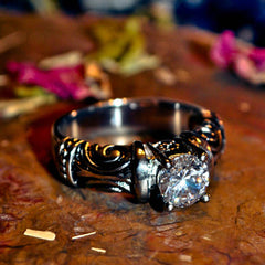CONJURE RAW ENERGY Sacred Magick Spell Ring of Psychic Power ~ 3rd Eye, Samhain, Magic, Haunted Metaphysical, Scrying, Druid ~ OCCULT MAGICK! Wealth $$