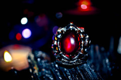 DRAGON of WISHES Templar Occult Ancient Secret Society Haunted Ring VAST RICHES Genie Djinn Skull & Bones! Grants ALL WISHES! Stocks Investments Luxury Cash! OUROBOROS Dragon!