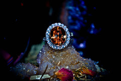 MEGA WEALTH RING! Circle of the Parasoa Haunted Celestial Marid Djinn of Wealth Beauty Love Wishes! Extreme Power! Sterling Silver Occult Alchemy Magick Ring of Ultimate RICHES!