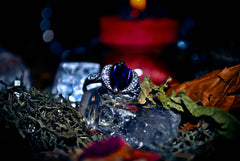 ROYAL QUEEN Jinniyah Genie of Ultimate Desires! Magnificent Haunted Djinnya Ring! Money Abundance Success Wealth and Wishes! Sacred Magick Sterling Silver Ring!