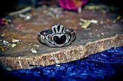 CLADDAGH IRISH GOOD LUCK Ancient Pagan Wealth and Abundance and Love Spell Ring of Success, Love, Money, Beauty! White Light Magick & Blessings!