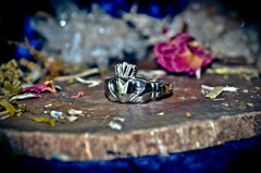 CLADDAGH IRISH GOOD LUCK Ancient Pagan Wealth and Abundance and Love Spell Ring of Success, Love, Money, Beauty! White Light Magick & Blessings!