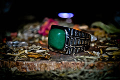 MONEY LUCKY 7 Occult Elite Wealth Ring! Haunted Magic Spell of Material Abundance Wealth & Riches! Sacred Metaphysical Secret Society Talisman! Wisdom & Success!