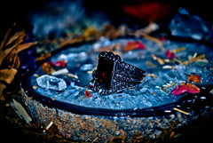 SKULL & BONES ILLUMINATI Arcane Dragon Djinn Ring Haunted Elite Power Money Genie Secret Society Ring! Ultimate Wealth, Cash, Power & WISHES!
