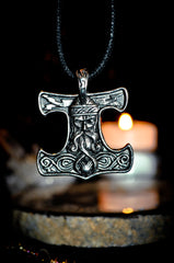 HAUNTED NORSE DJINN ALMIGHTY POWER of THOR AMULET! GENIE PENDANT! UNLEASH SECRETS & MAGICK OF NORSE GODS! OCCULT WISDOM & WISHES!