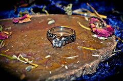 CONJURE RAW ENERGY Sacred Magick Spell Ring of Psychic Power ~ 3rd Eye, Samhain, Magic, Haunted Metaphysical, Scrying, Druid Wealth Talisman ~ OCCULT MAGICK!