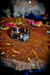 CONJURE RAW ENERGY Sacred Magick Spell Ring of Psychic Power ~ 3rd Eye, Samhain, Magic, Haunted Metaphysical, Scrying, Druid Wealth Talisman ~ OCCULT MAGICK!
