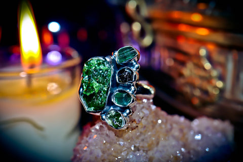 FORTUNE Djinn Ring! LAW OF ATTRACTION Money Multiplier Increase Your Income Powerful Wealth Spell Haunted Ring Gain Psychic Ability Good Luck! AMAZING Power!