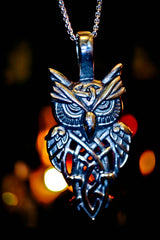 BOHEMIAN OWL of GENIE KI Djinn Ancient Illuminati Occult Secret Society Amulet of Hidden Truths & Wealth ~ Speak To Animals, Communicate with Dead, Discover Past Lives!
