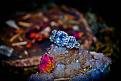 GENIE Ring of Youth, Beauty, Love & Wealth! Haunted Djinn of Wishes! Have all you Desire! GOOD FORTUNE, Luck & Money! Sterling Silver Talisman!
