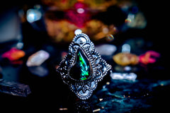 CLADDAGH IRISH GOOD LUCK Ancient Pagan Wealth & Abundance! Attract Love & Money Spell Ring of Power! Witchcraft Magic Talisman!