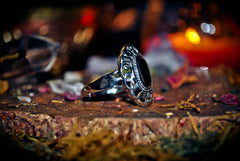 OCCULT Samhain Gateway Call of the Shadows Ring! SPEAK to the Dead & Conjure Raw Energy! Gain Wealth & Wisdom! Necromancy and 3rd Eye Magick!