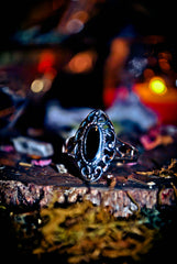 OCCULT Samhain Gateway Call of the Shadows Ring! SPEAK to the Dead & Conjure Raw Energy! Gain Wealth & Wisdom! Necromancy and 3rd Eye Magick!