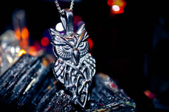 BOHEMIAN OWL of GENIE KI Djinn Ancient Illuminati Occult Secret Society Amulet of Hidden Truths & Wealth ~ Speak To Animals, Communicate with Dead, Discover Past Lives!