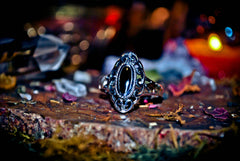 OCCULT Samhain Gateway Call of the Shadows Ring! SPEAK to the Dead & Conjure Raw Energy! Gain Wealth & Wisdom! Necromancy and 3rd Eye Magick!