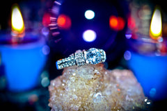 7 Gates of Wealth Angel Djinn Sacred Manifestation Genie Ring! Abundance + Money Vortex Energy Talisman!