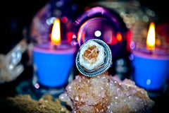 AMUN RA Sun God of AL-ATUN Illuminati Egyptian Haunted Ring