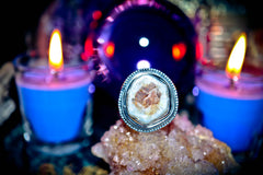 AMUN RA Sun God of AL-ATUN Illuminati Egyptian Magick Haunted Djinn Ring