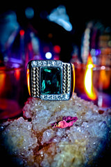 **POWER** ASTRAL TIME TRAVEL Haunted Genie Ring Psychic Projection Premonition Spell of Paradigm Shifts, Wealth, Good Luck