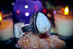 Haunted White Light Angel Djinn Ring of Unlimited Blessings! Genie of the 7th Realm! TOP LEVEL Witchcraft Spells of Wealth, Protection, Miracles and Wishes!
