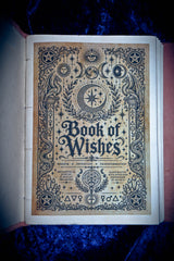 *** BOOK of WISHES *** Egyptian Ankh KEY of LIFE Occult Grimoire Book of Shadows Spell Diary Journal — Amplify &amp; Manifest Your Dreams &amp; Desires!