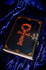 *** BOOK of WISHES *** Egyptian Ankh KEY of LIFE Occult Grimoire Book of Shadows Spell Diary Journal — Amplify &amp; Manifest Your Dreams &amp; Desires!