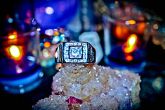 LAW OF ATTRACTION Antique Silver Haunted Ring! Gain Fortune, Money Multiplier, Increase Your Income, Good Luck Wealth Spell! $$$