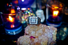 LAW OF ATTRACTION Antique Silver Haunted Ring! Gain Fortune, Money Multiplier, Increase Your Income, Good Luck Wealth Spell! $$$
