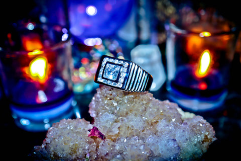 LAW OF ATTRACTION Antique Silver Haunted Ring! Gain Fortune, Money Multiplier, Increase Your Income, Good Luck Wealth Spell! $$$
