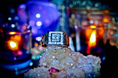 LAW OF ATTRACTION Antique Silver Haunted Ring! Gain Fortune, Money Multiplier, Increase Your Income, Good Luck Wealth Spell! $$$
