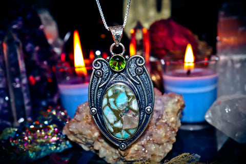 ** SHAPESHIFTING DJINNYA ** Metamorphosis Djinn Genie Amulet ~ Morph Into Any Object of Being ~ Sacred Shaman Casting! 925 Silver! * RARE Occult POWER! $